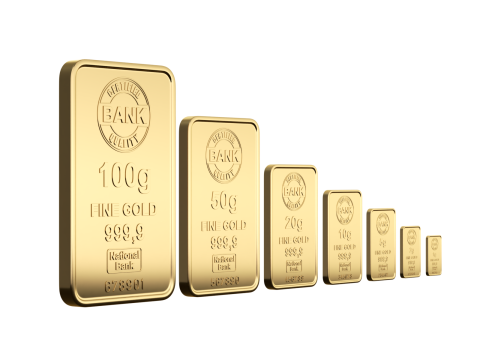 Gold Bars 3D Model