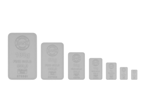 Gold Bars 3D Model