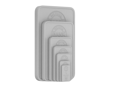 Gold Bars 3D Model