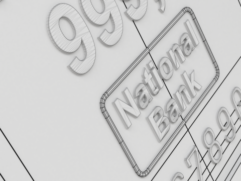 Gold Bars 3D Model