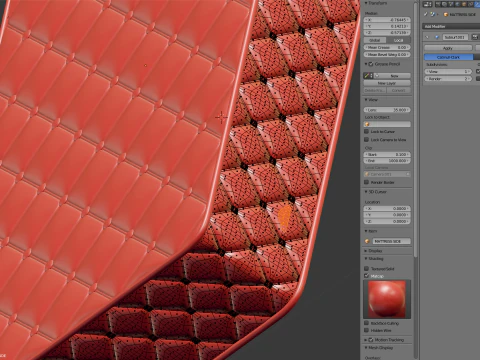 Simple Mattress 3D Model