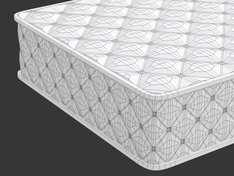 Simple Mattress Modello 3D
