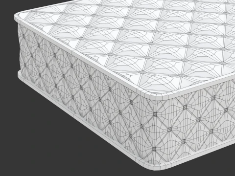 Simple Mattress 3D Model