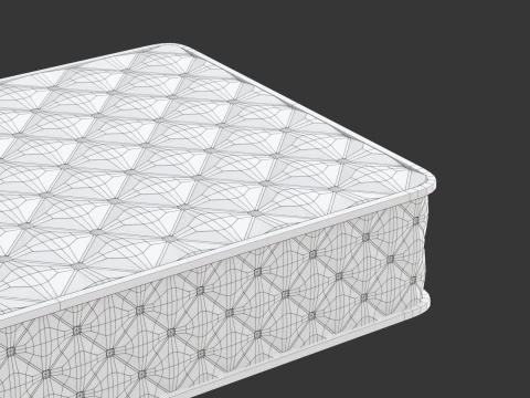 Simple Mattress 3D Model