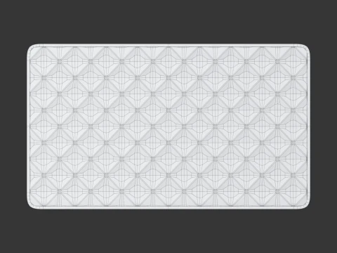 Simple Mattress 3D Model