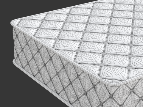 Simple Mattress Modello 3D