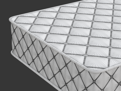 Simple Mattress Modello 3D
