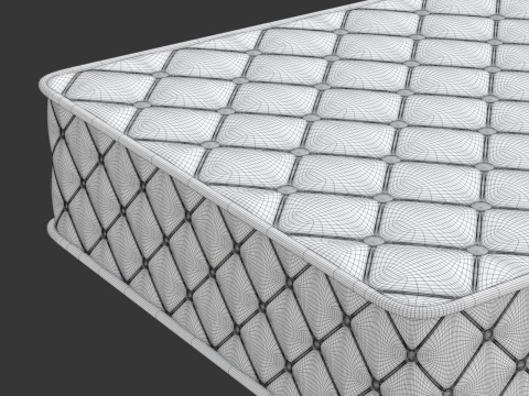 Simple Mattress 3D Model