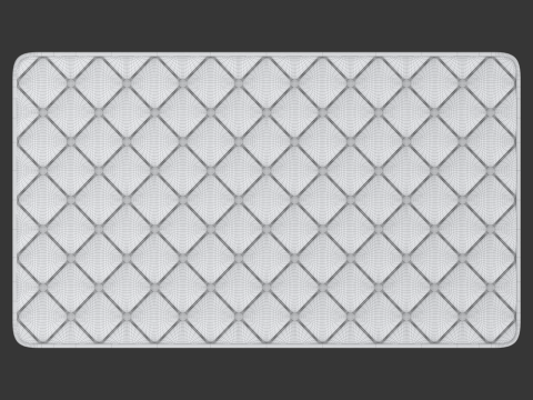 Simple Mattress Modello 3D