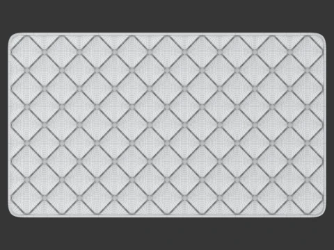 Simple Mattress 3D Model