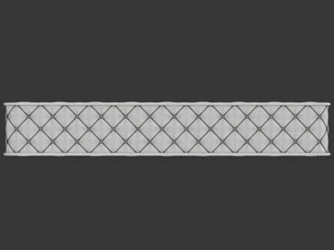 Simple Mattress 3D Model