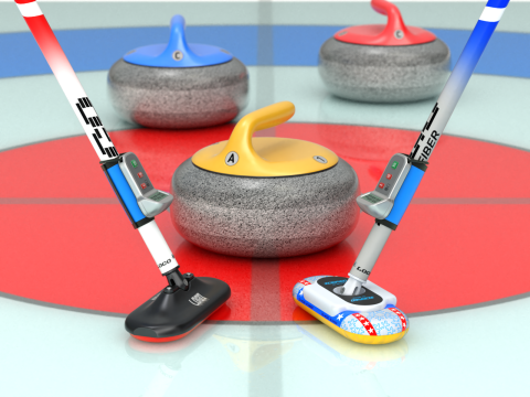 Curling Set 3D 模型