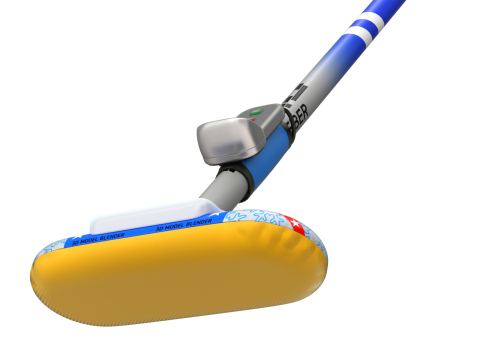 Curling Set Modello 3D