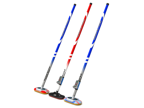 Curling Set Modello 3D