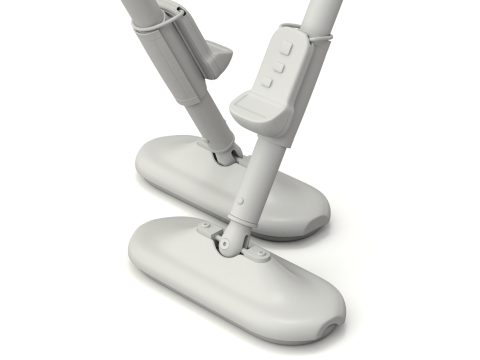 Curling Set Modello 3D