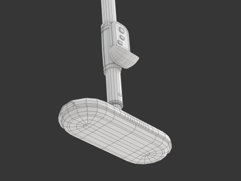 Curling Set Modello 3D