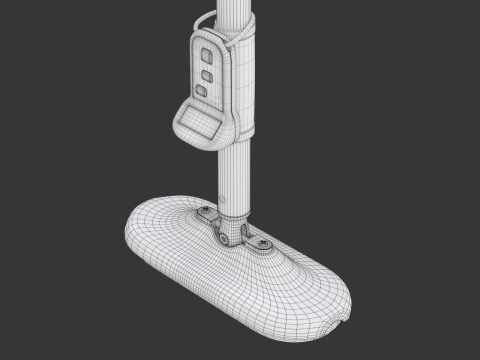 Curling Set Modello 3D