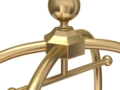 Hotel Cart Set 3D Model