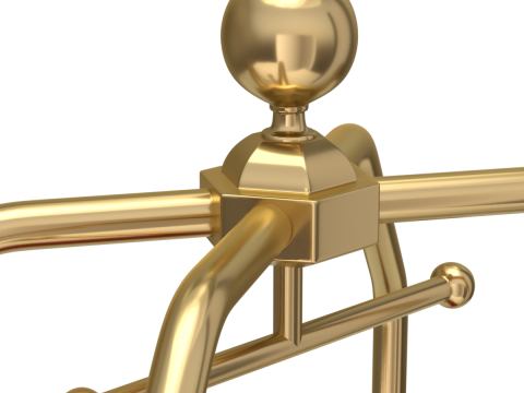 Hotel Cart Set 3D Model