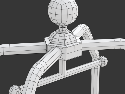 Hotel Cart Set 3D Model