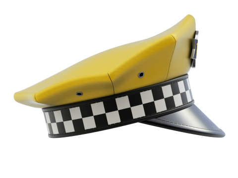 Taxi Cap Modello 3D