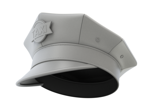 Taxi Cap Modello 3D