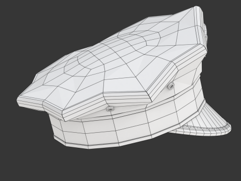 Taxi Cap Modello 3D