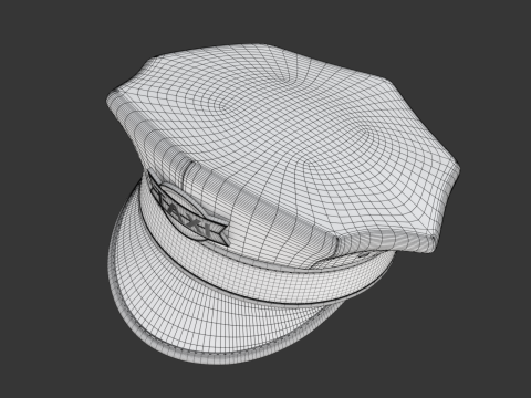 Taxi Cap Modello 3D