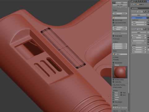 Glue Gluing PLastic Hot Device 3D Model