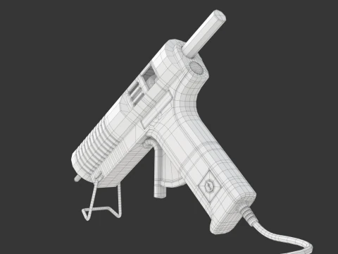 Glue Gluing PLastic Hot Device 3D Model