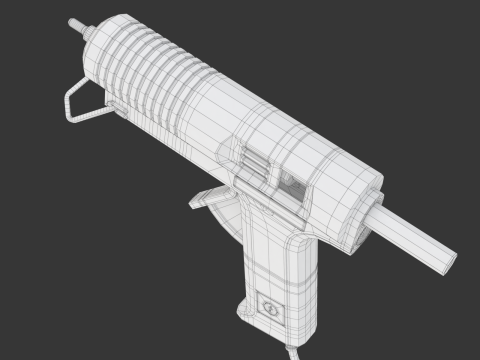 Glue Gluing PLastic Hot Device 3D Model
