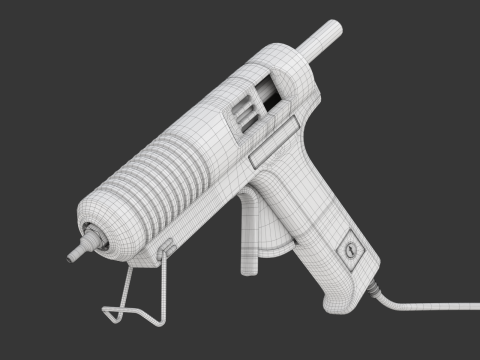 Glue Gluing PLastic Hot Device 3D Model