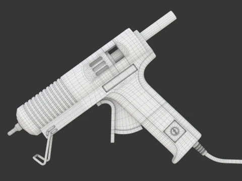 Glue Gluing PLastic Hot Device 3D Model
