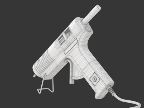 Glue Gluing PLastic Hot Device 3D Model