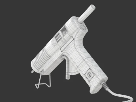 Glue Gluing PLastic Hot Device 3D Model