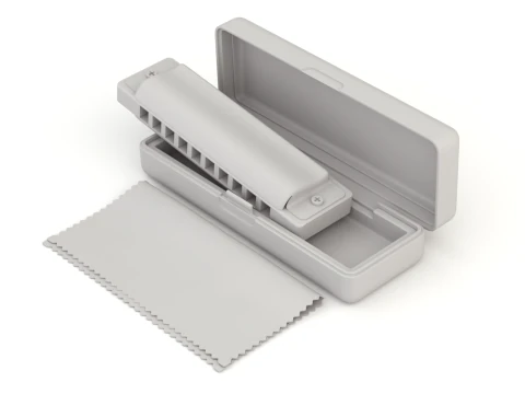 Harm&ocirc;nica com Caixa Modelo 3D