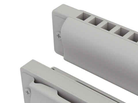 Harm&ocirc;nica com Caixa Modelo 3D