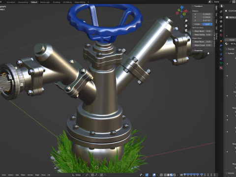 Hydrant 3D Model