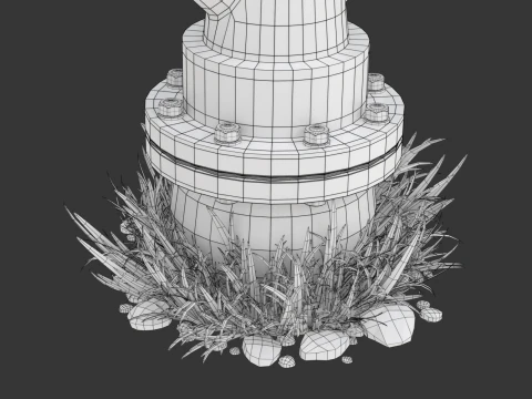 Hydrant 3D Model