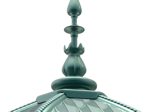 Advertising Column 3D Model