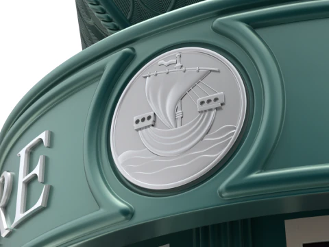 Advertising Column 3D Model