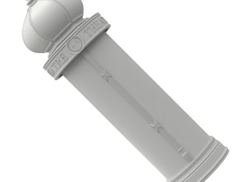 Advertising Column 3D Model