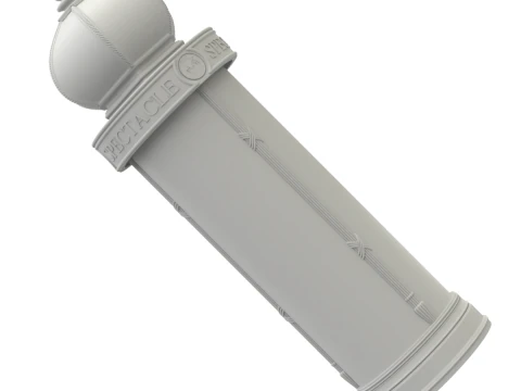 Advertising Column 3D Model
