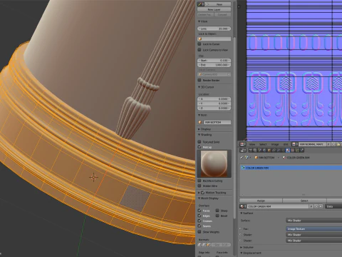 Advertising Column 3D Model