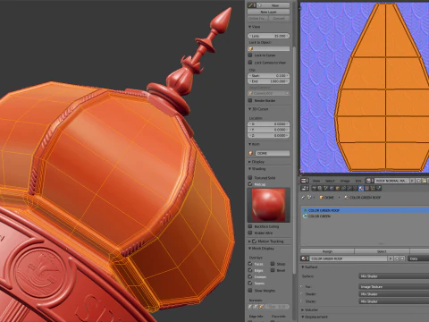 Advertising Column 3D Model