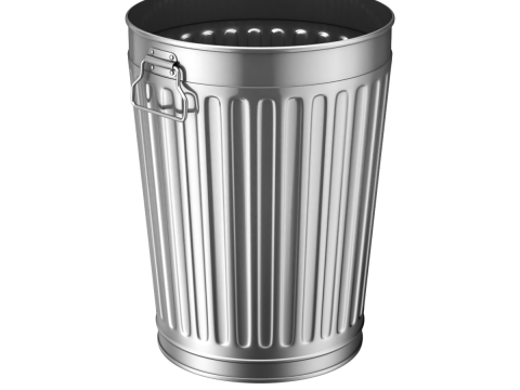 Garbage Can 3D-Modell