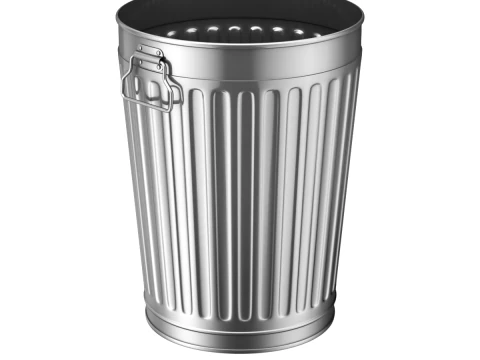 Tong sampah Model 3D