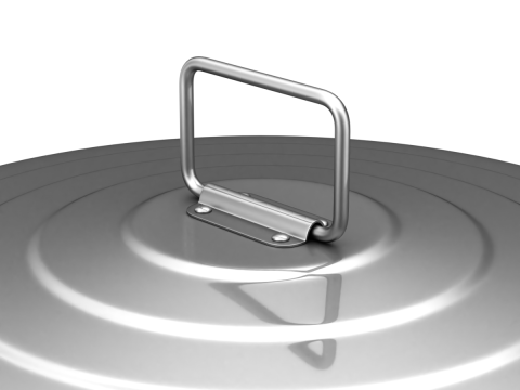 Garbage Can 3D-Modell