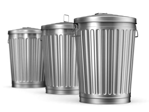 Garbage Can 3D-Modell
