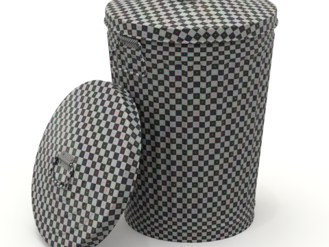 Garbage Can 3D-Modell